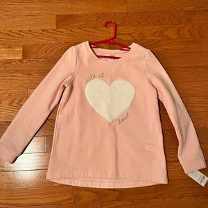 Brand new with tags Carter sweatshirt.